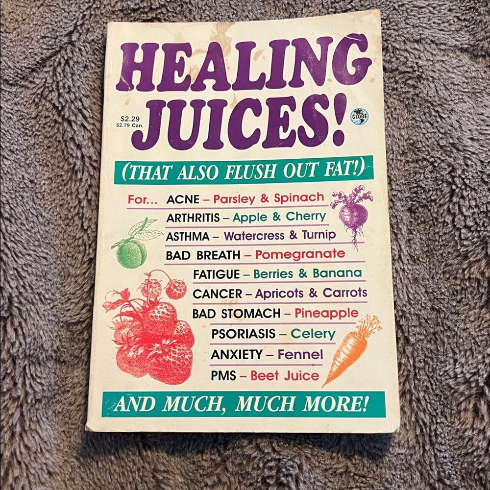 Healing Juices globe digests 1997